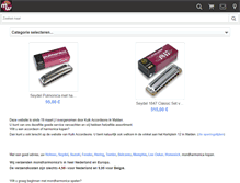 Tablet Screenshot of mondharmonicawinkel.nl